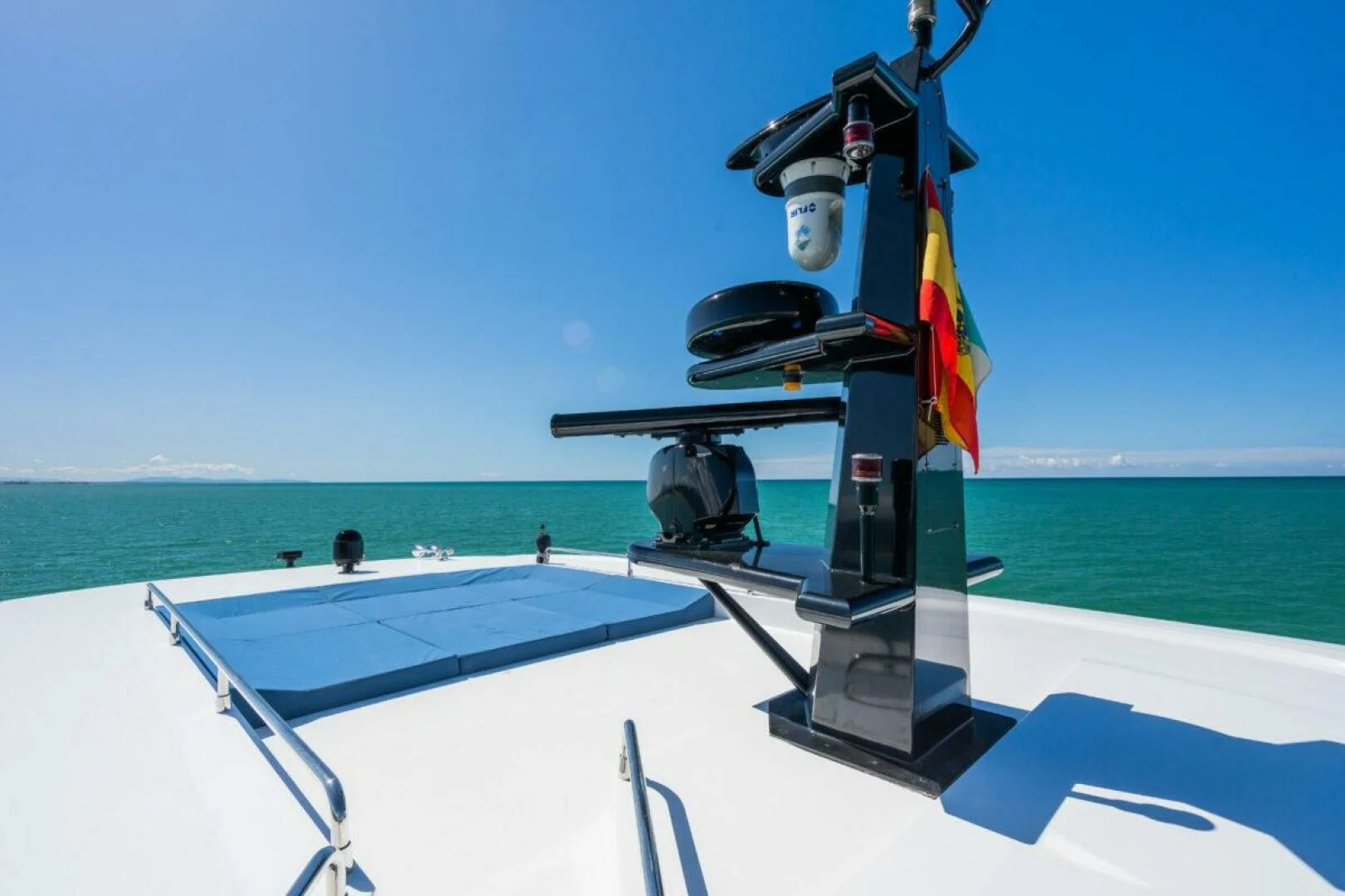 a boat on the water aboard ZOUT Yacht for Sale