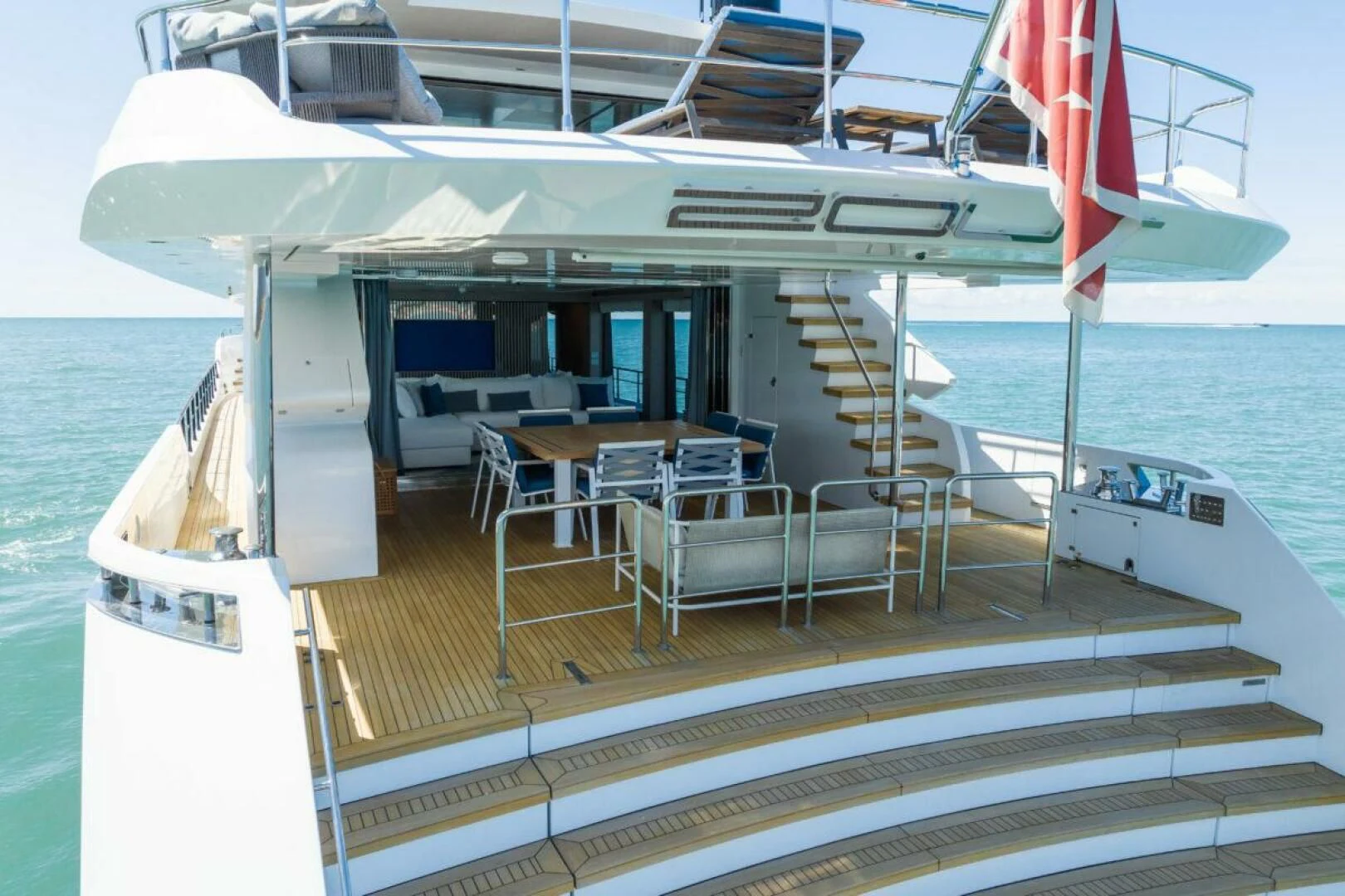 a boat on the water aboard ZOUT Yacht for Sale