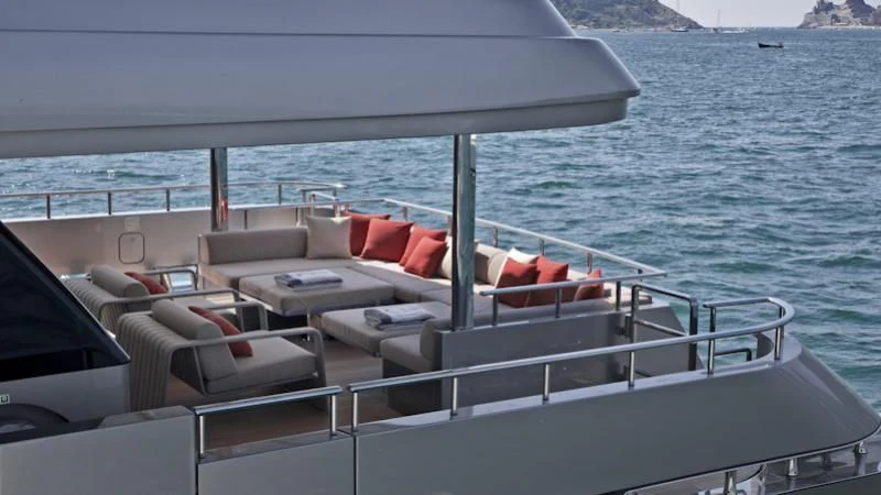 a boat on the water aboard ASTERI Yacht for Sale