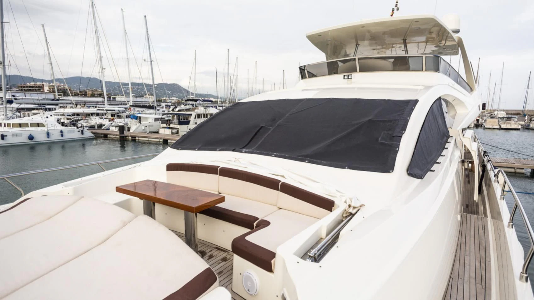 a boat in the water aboard ASTERI Yacht for Sale