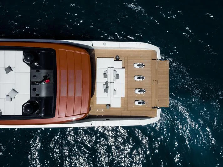 a computer tower with a screen aboard STEEL IT Yacht for Sale