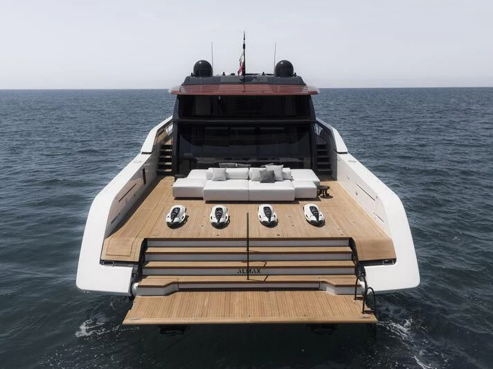 a boat on the water aboard STEEL IT Yacht for Sale