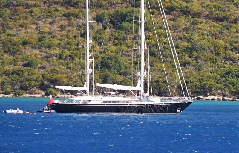 a boat on the water aboard PARSIFAL III Yacht for Charter