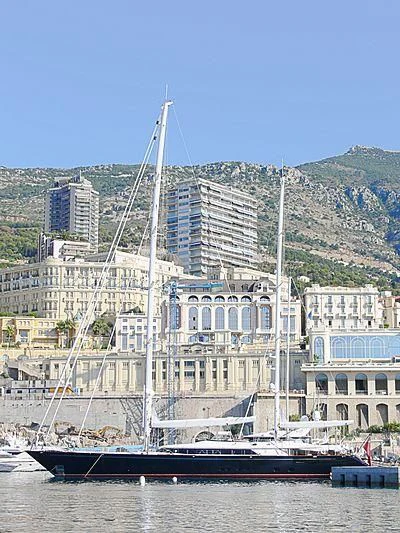 a boat in the water aboard PARSIFAL III Yacht for Charter