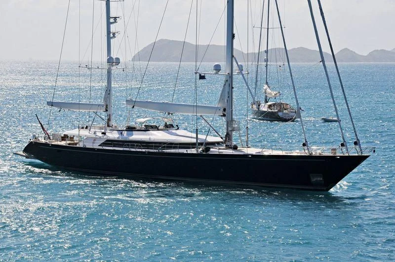 a boat in the water aboard PARSIFAL III Yacht for Charter