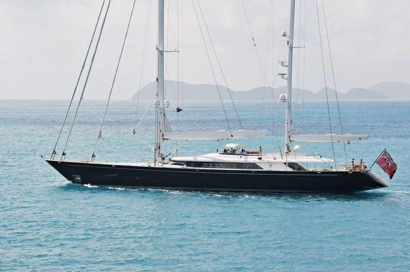 a boat on the water aboard PARSIFAL III Yacht for Charter
