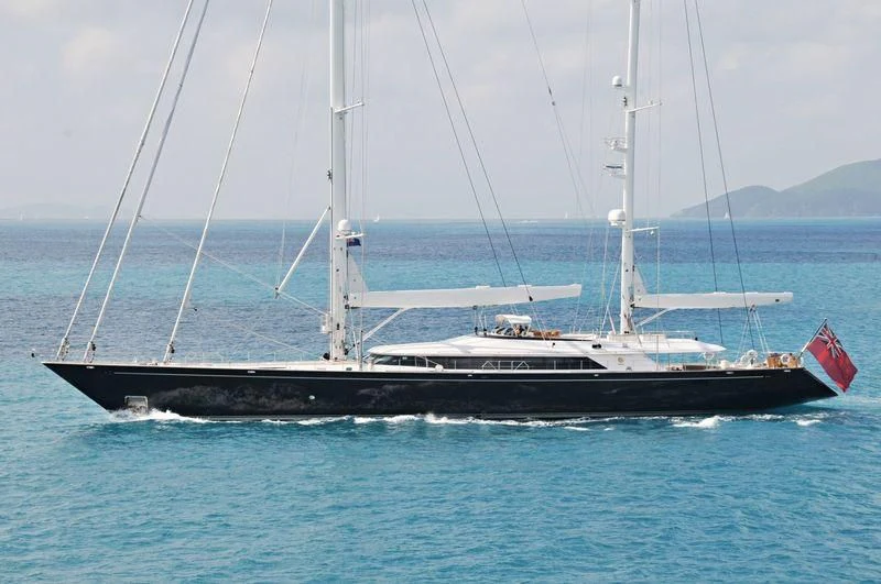 a boat on the water aboard PARSIFAL III Yacht for Charter