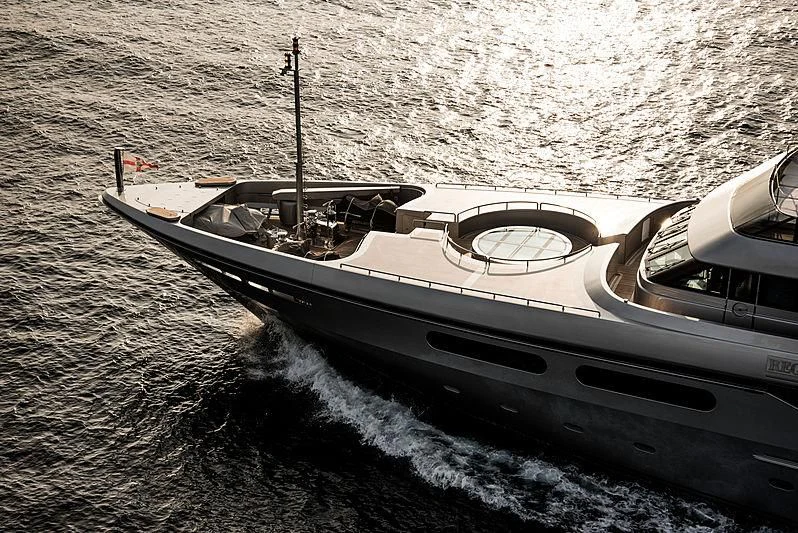 a boat on the water aboard MY FAIR LADY Yacht for Sale
