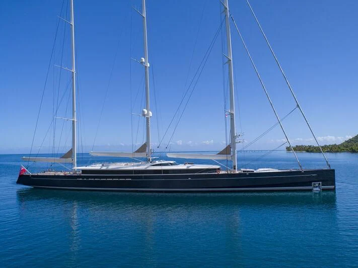 a boat on the water aboard SEA EAGLE Yacht for Sale