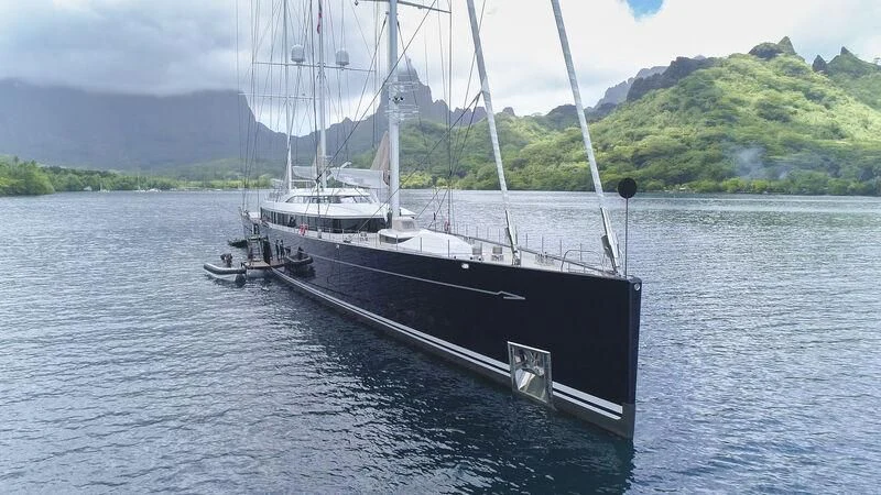 a boat on the water aboard SEA EAGLE Yacht for Sale