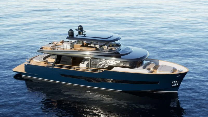 a boat in the water aboard GIPSY VI Yacht for Sale
