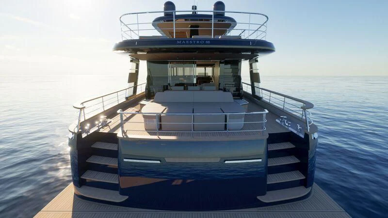 a boat on the water aboard GIPSY VI Yacht for Sale