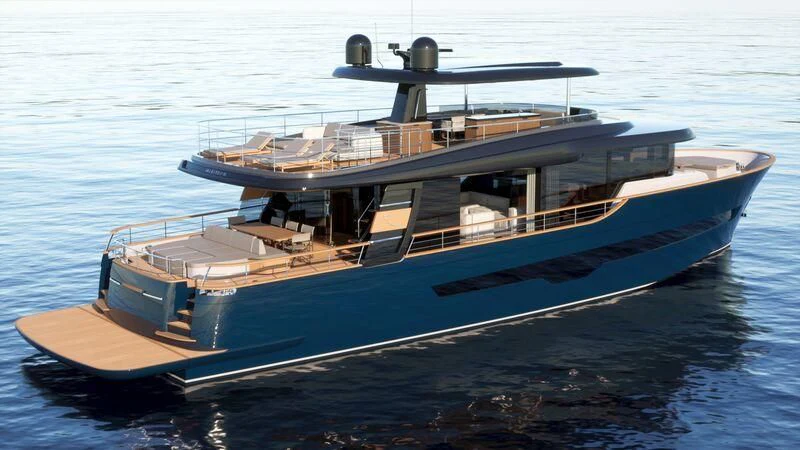 a boat on the water aboard GIPSY VI Yacht for Sale