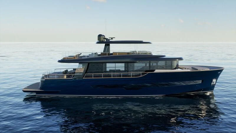 a boat in the water aboard GIPSY VI Yacht for Sale