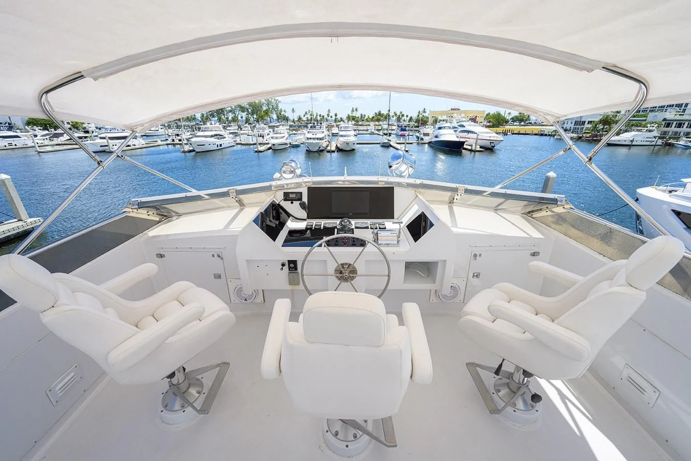 a boat on the water aboard OCEAN DRIVE Yacht for Sale