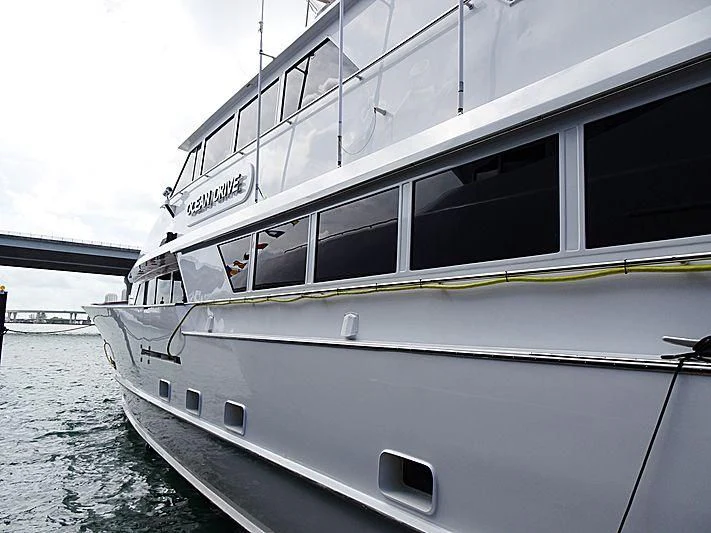 a boat on the water aboard OCEAN DRIVE Yacht for Sale