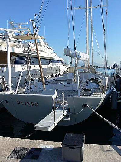 a group of boats docked aboard ULISSE Yacht for Sale