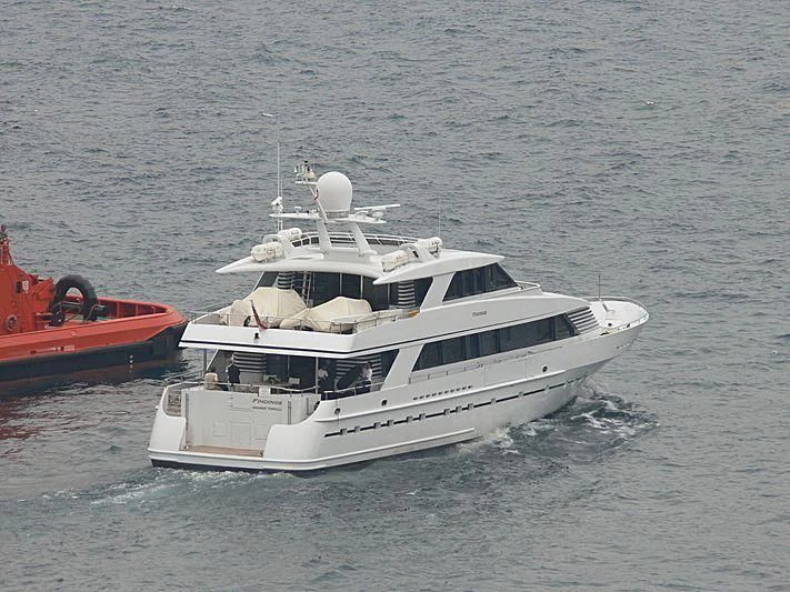 a boat on the water aboard WOLFOZ Yacht for Sale