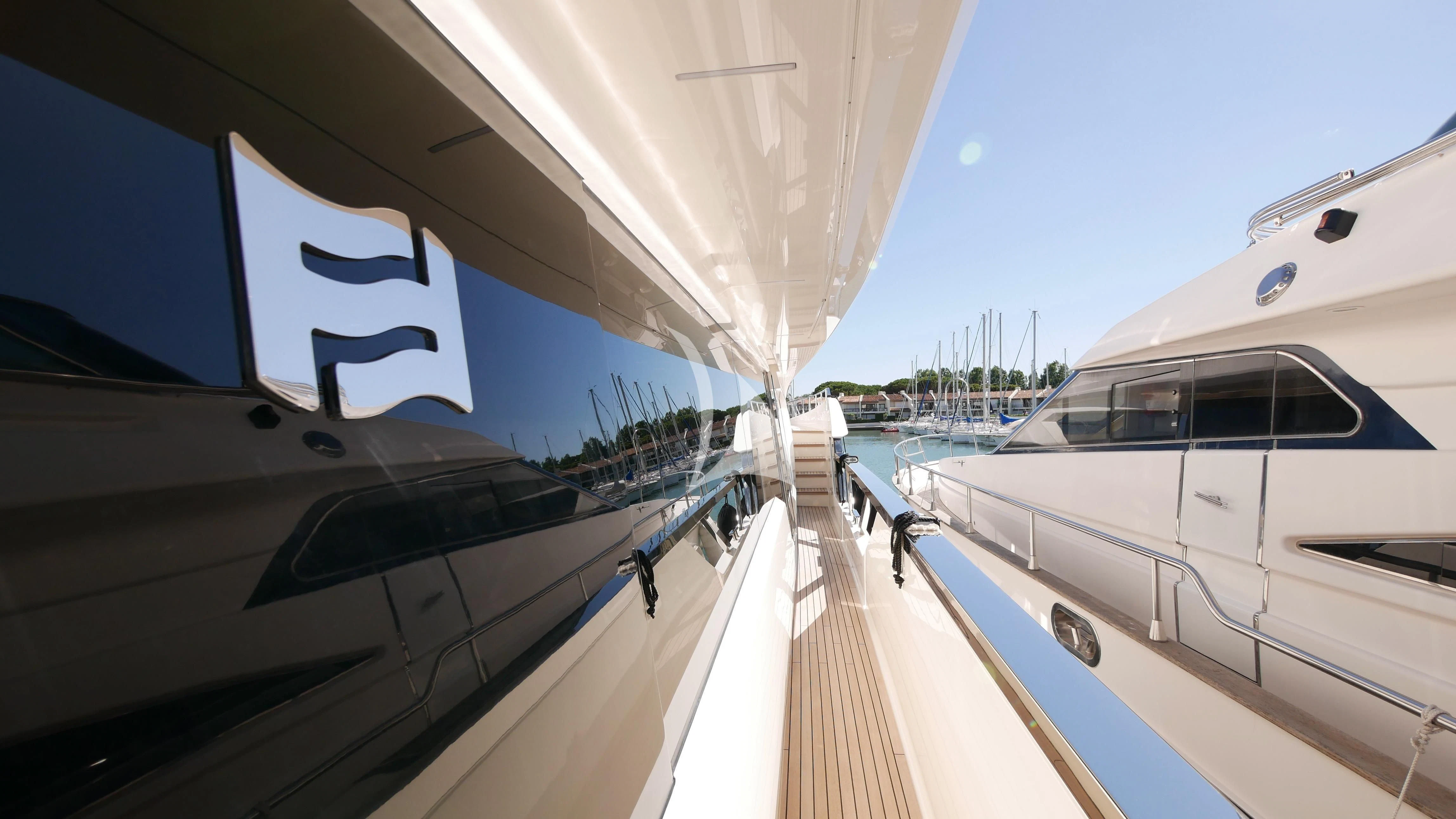 a boat on the water aboard NINETEEN Yacht for Sale
