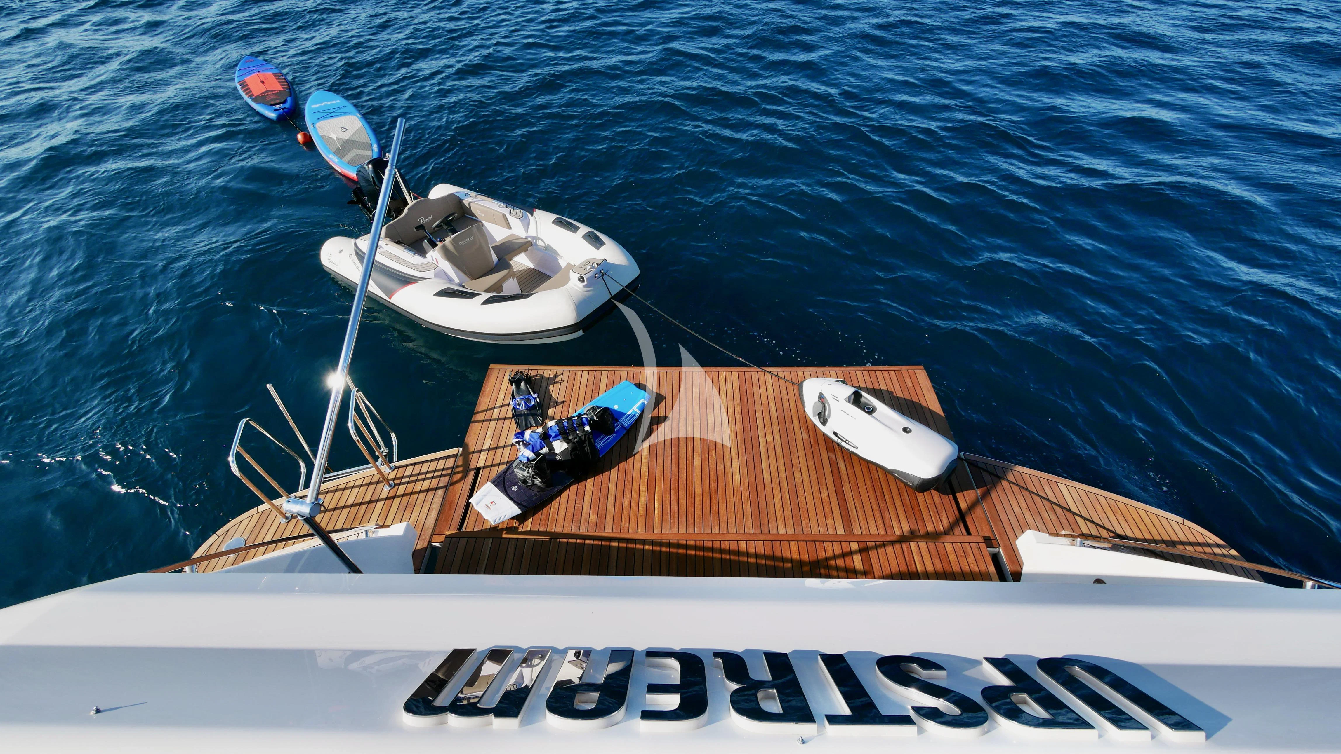 a boat on the water aboard NINETEEN Yacht for Sale