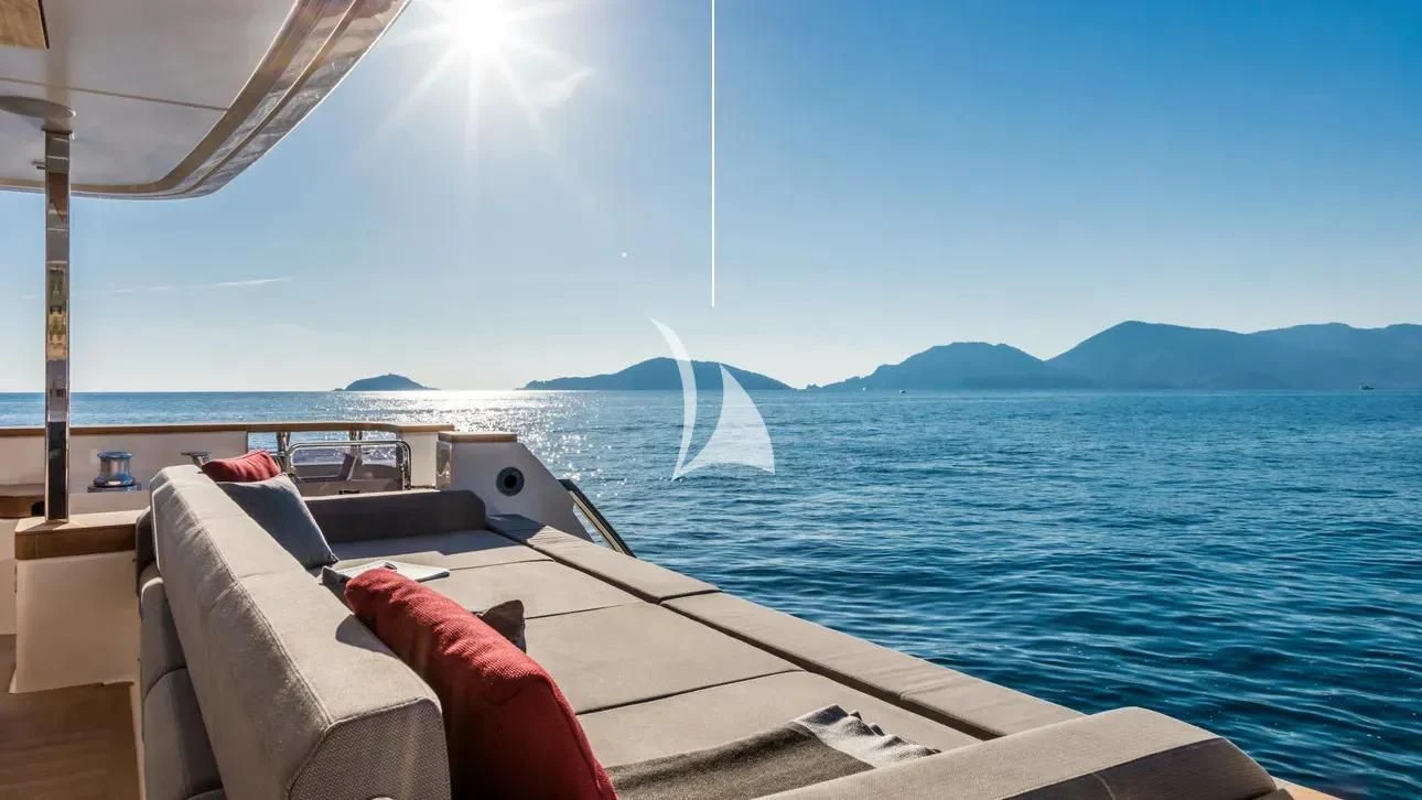 a boat on the water aboard NINETEEN Yacht for Sale
