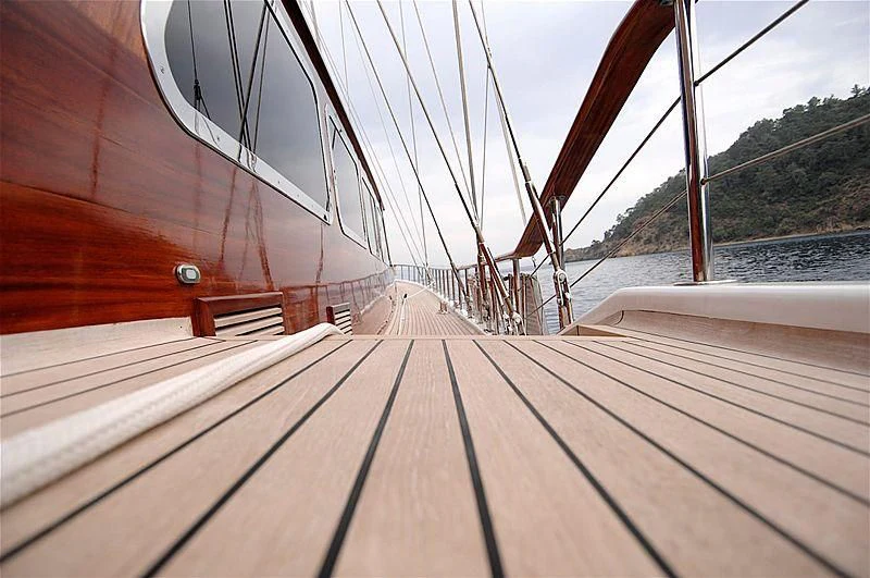 a boat on the water aboard HIC SALTA Yacht for Sale
