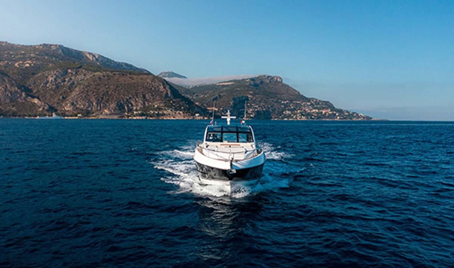 a boat on the water aboard VALERIA Yacht for Sale