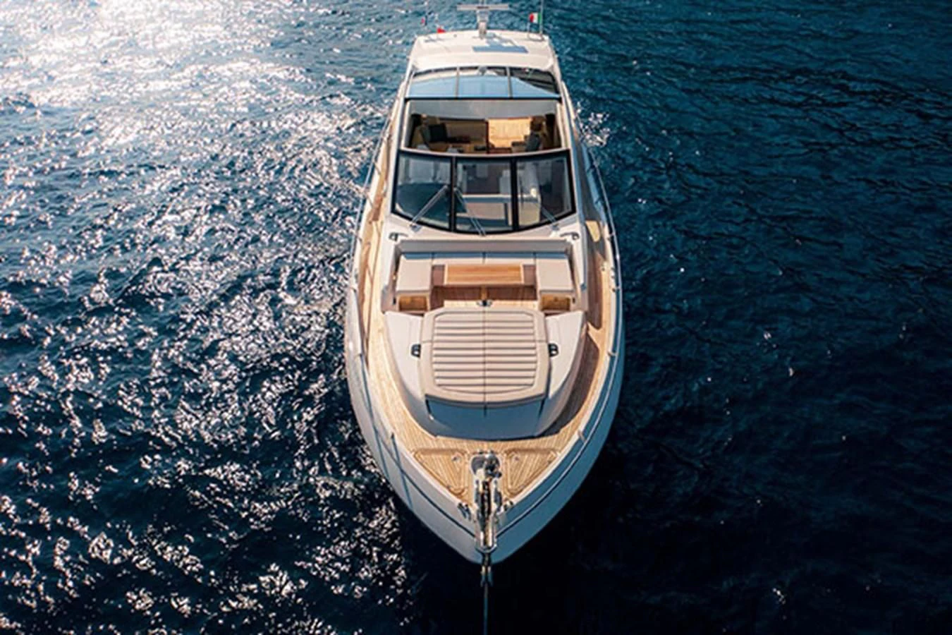 a boat on the water aboard VALERIA Yacht for Sale