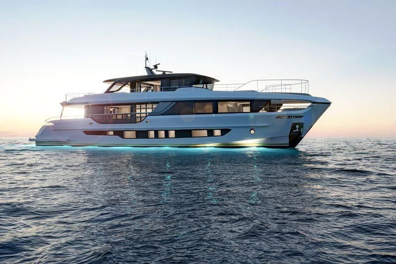 a boat on the water aboard CHARISMA Yacht for Sale