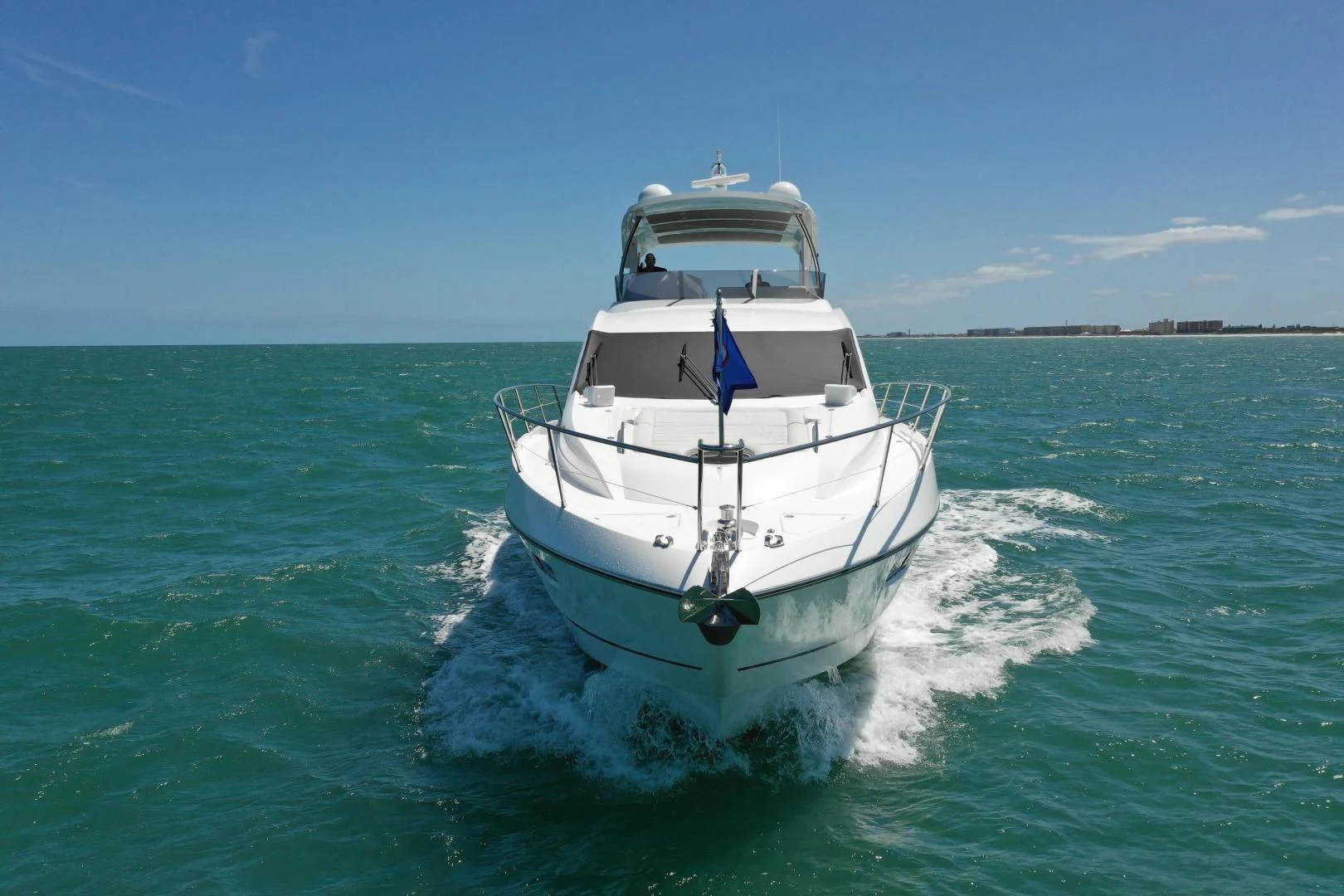 a boat on the water aboard LIQUIDITY Yacht for Sale