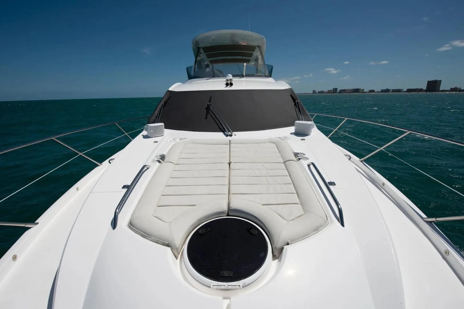 a boat on the water aboard LIQUIDITY Yacht for Sale
