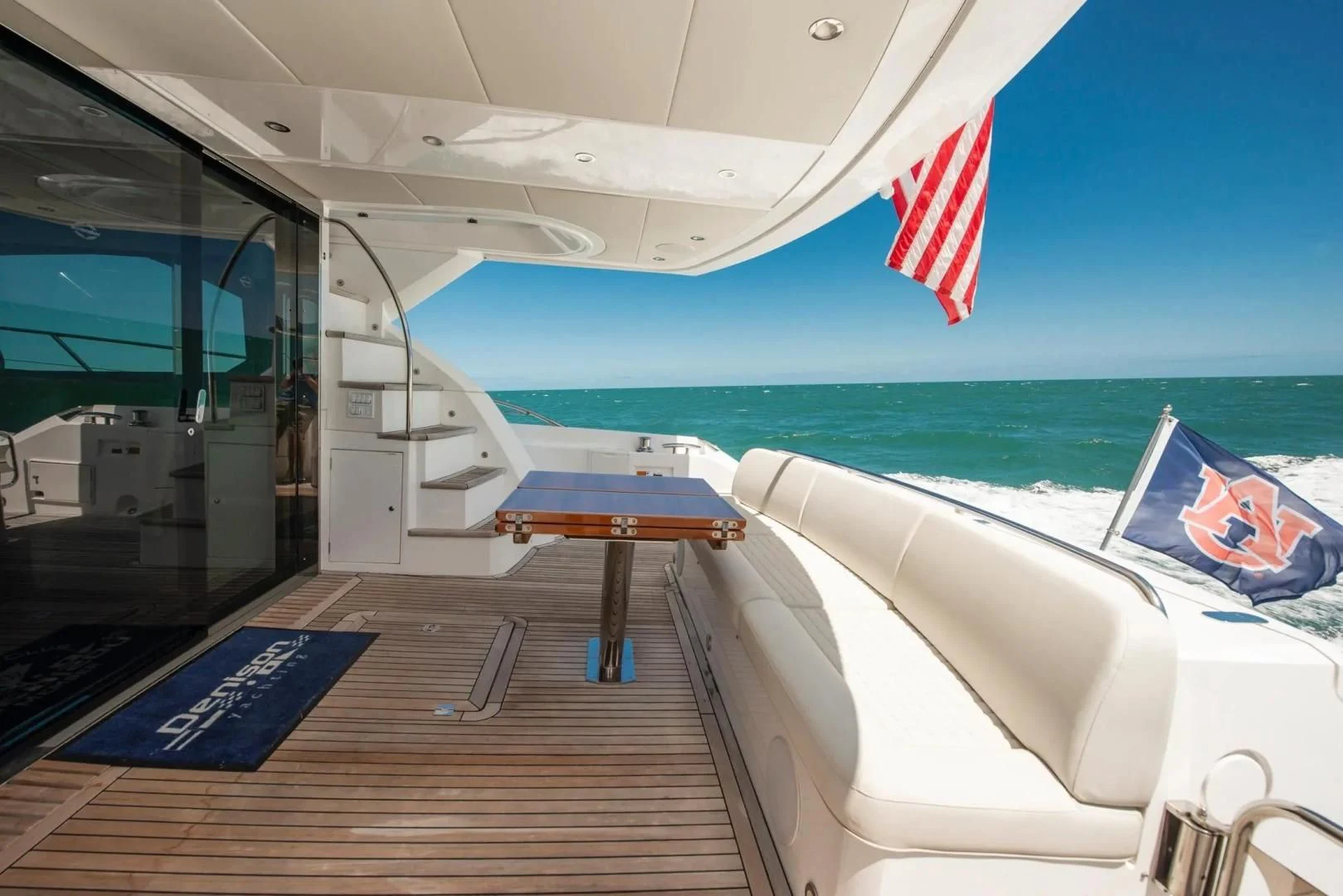 a boat on the water aboard LIQUIDITY Yacht for Sale