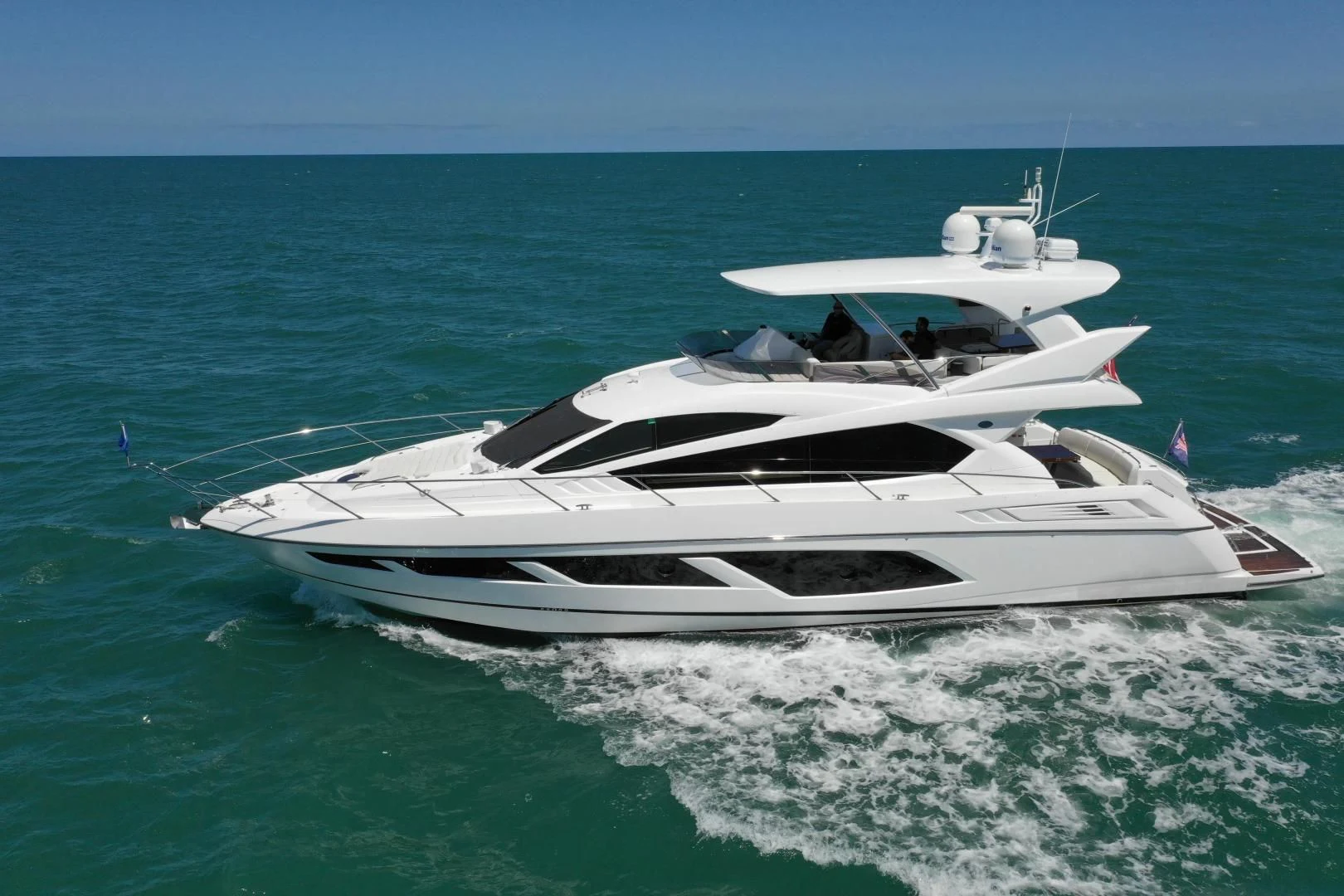 a boat on the water aboard LIQUIDITY Yacht for Sale