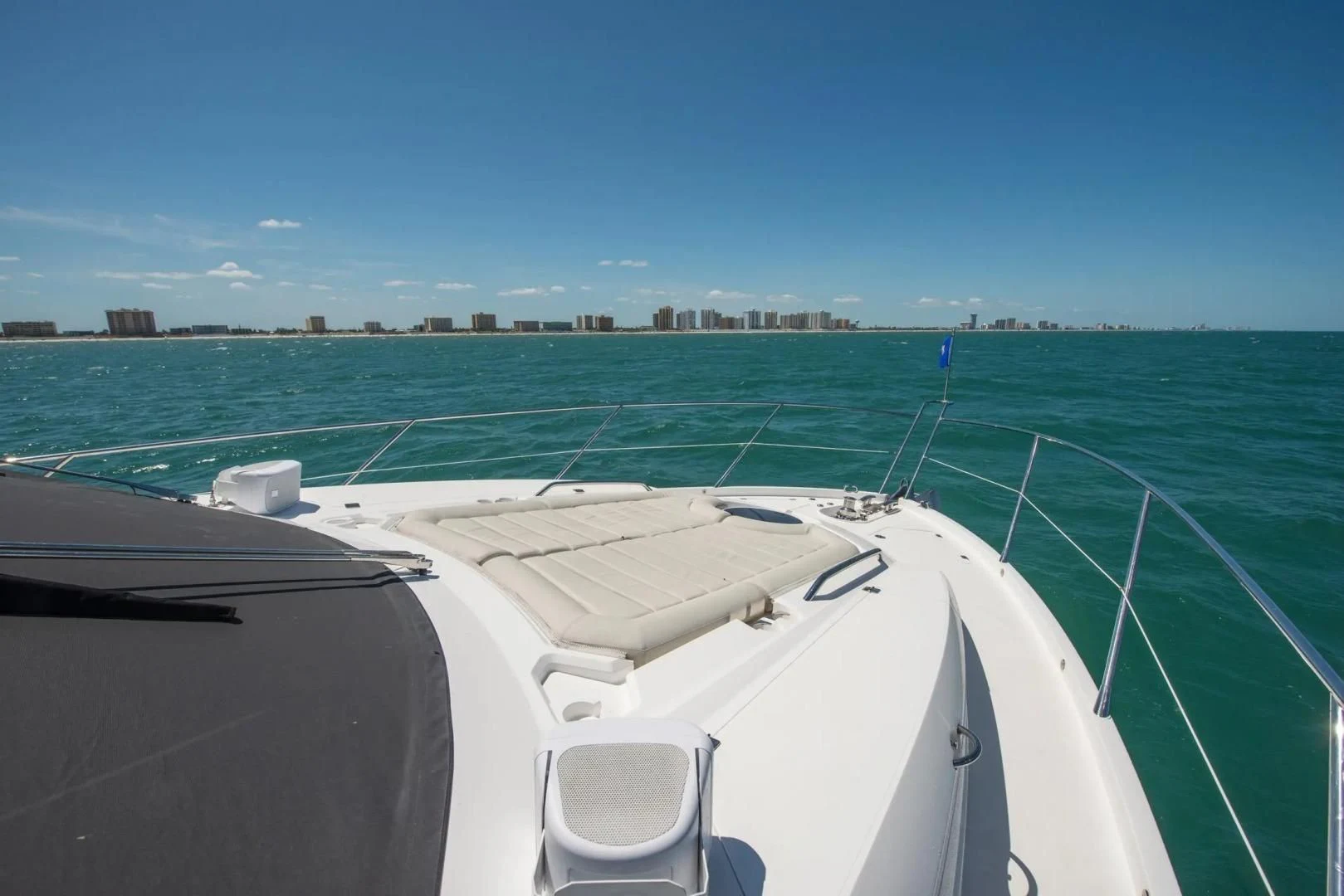 a boat on the water aboard LIQUIDITY Yacht for Sale