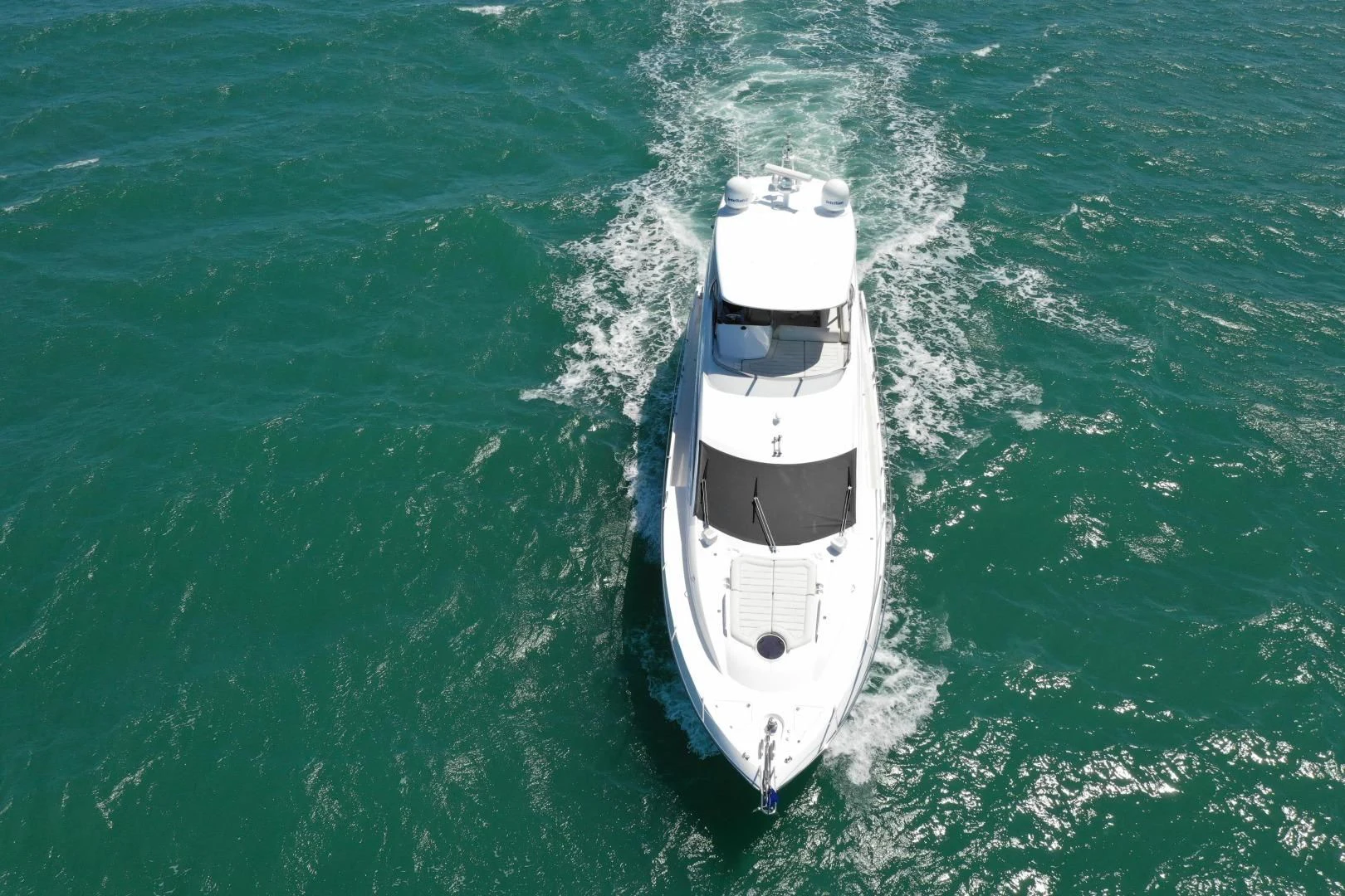a boat in the water aboard LIQUIDITY Yacht for Sale