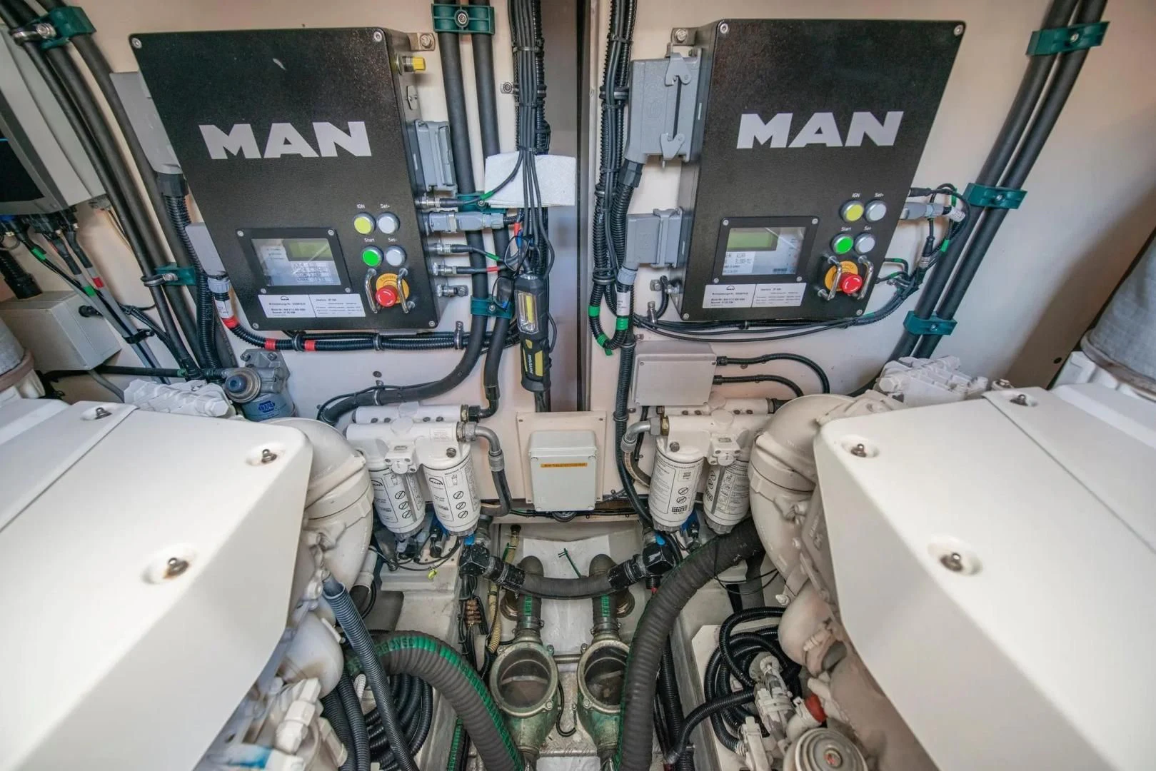 close-up of a machine aboard LIQUIDITY Yacht for Sale