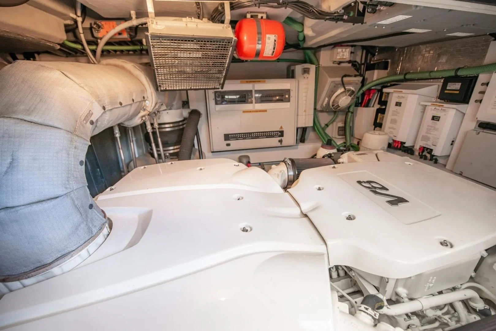 a close-up of a machine aboard LIQUIDITY Yacht for Sale