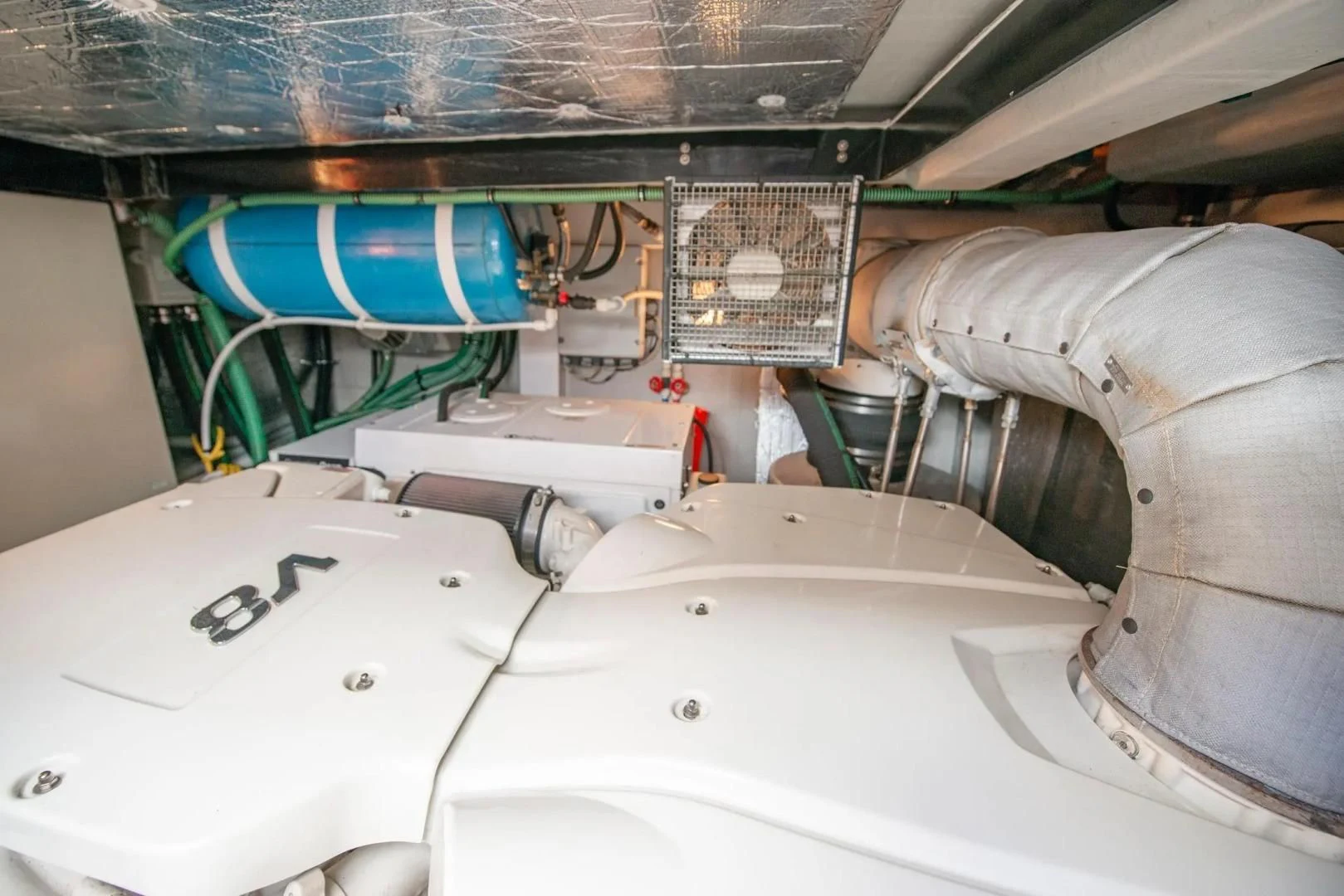 a close-up of a machine aboard LIQUIDITY Yacht for Sale