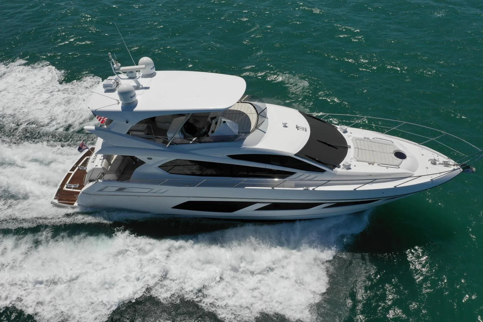 a boat on the water aboard LIQUIDITY Yacht for Sale