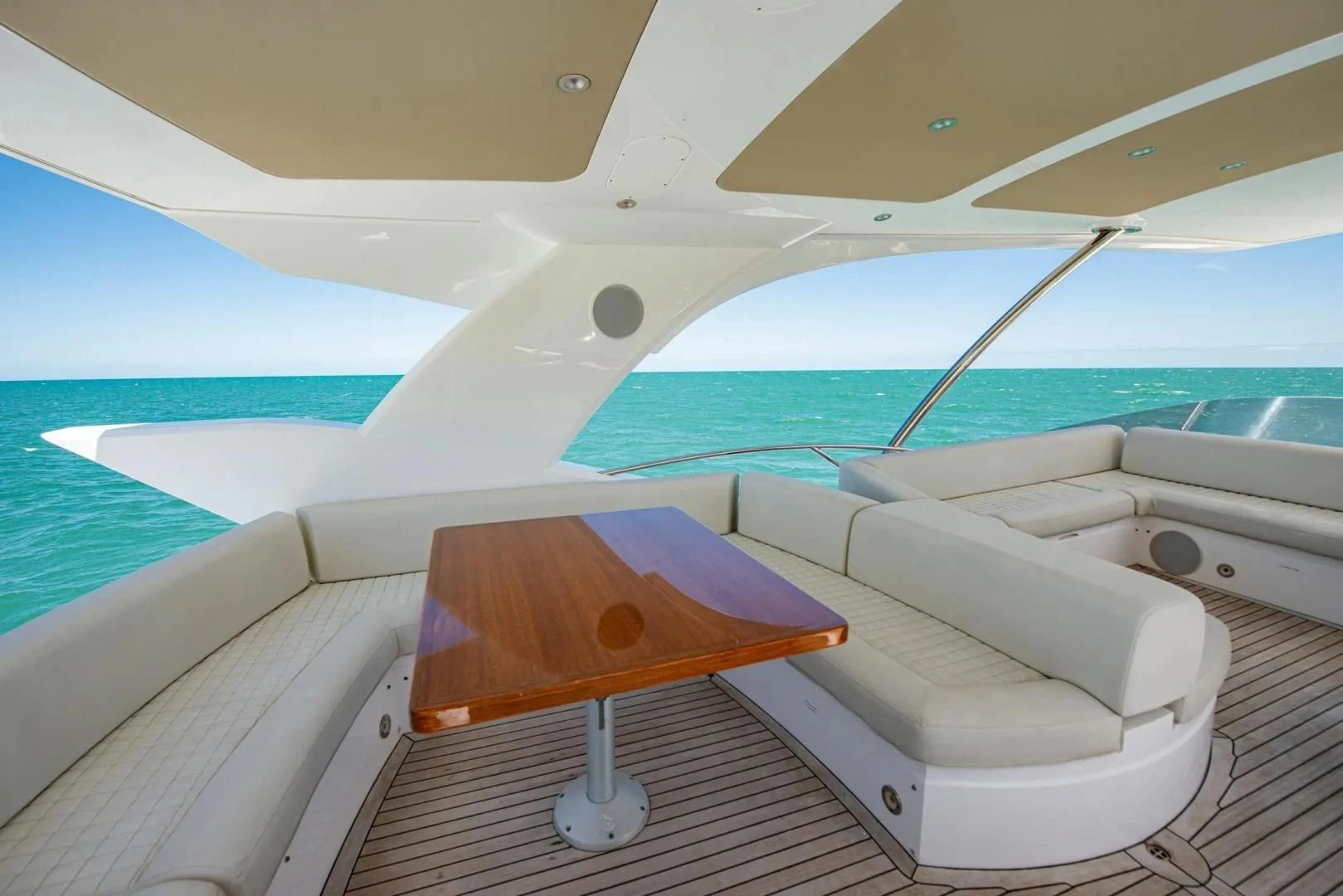 a boat on the water aboard LIQUIDITY Yacht for Sale