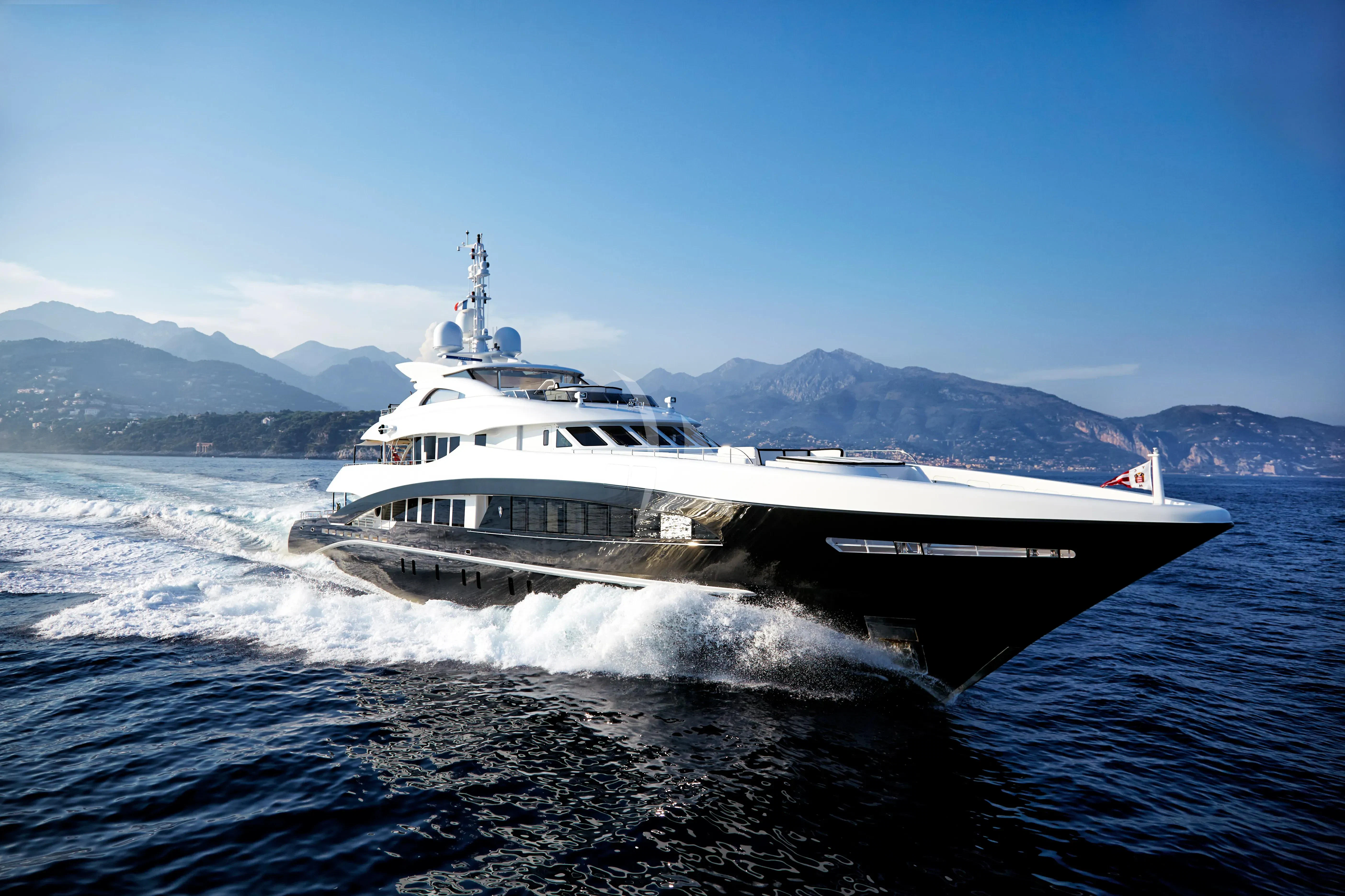 a boat on the water aboard ROCKET Yacht for Sale