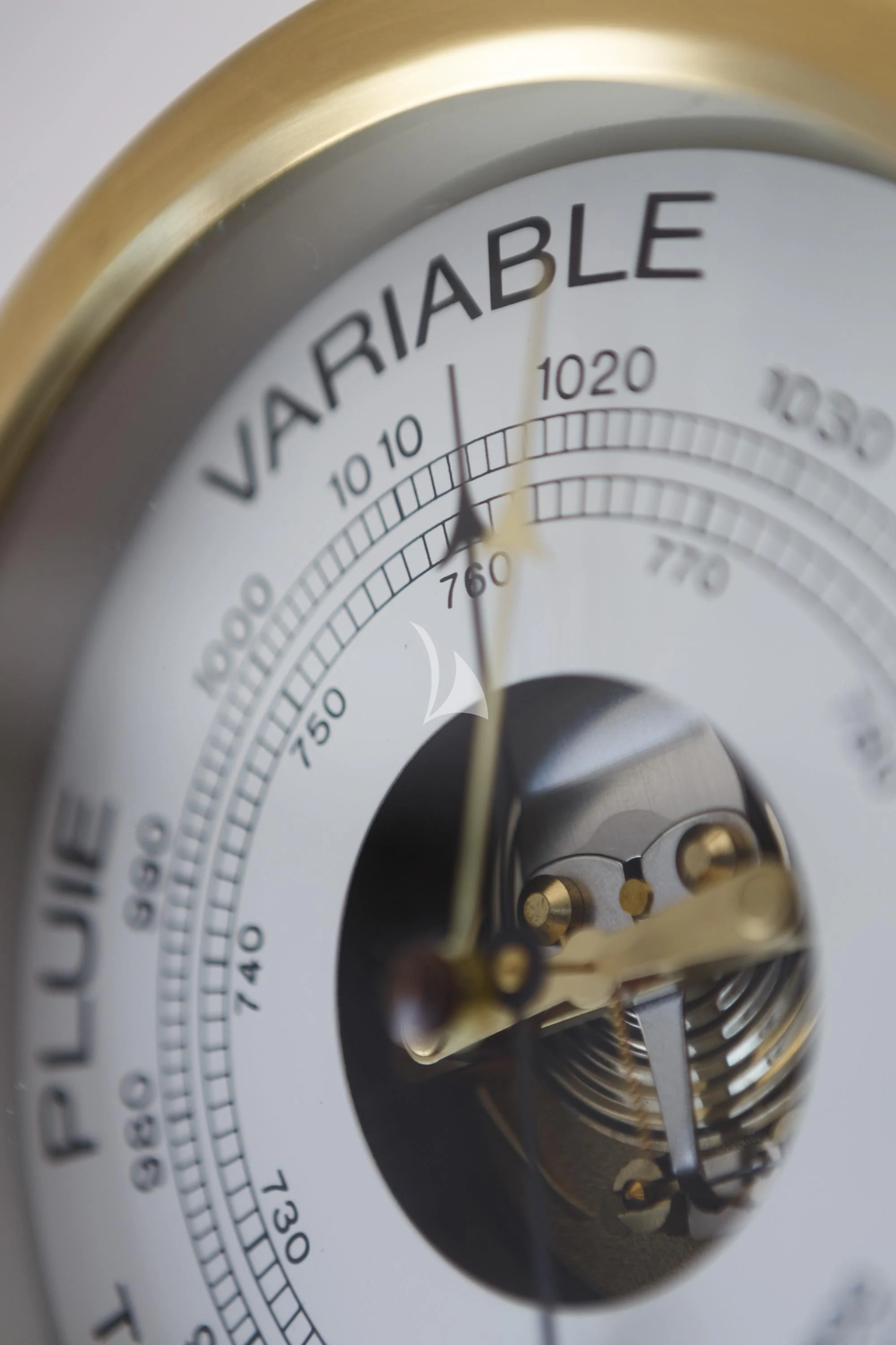 a close-up of a compass aboard DIONEA Yacht for Sale