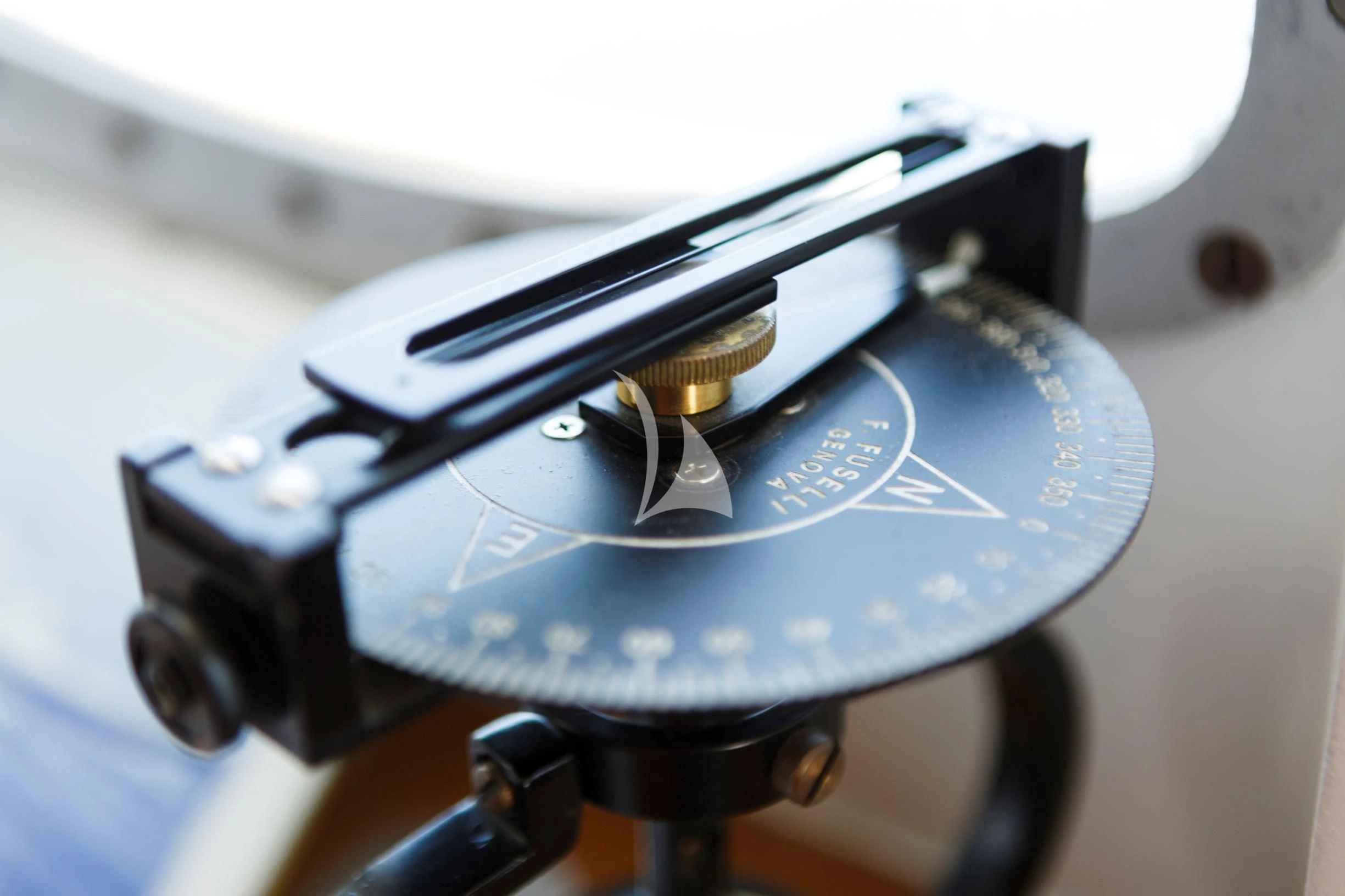 a close-up of a machine aboard DIONEA Yacht for Sale