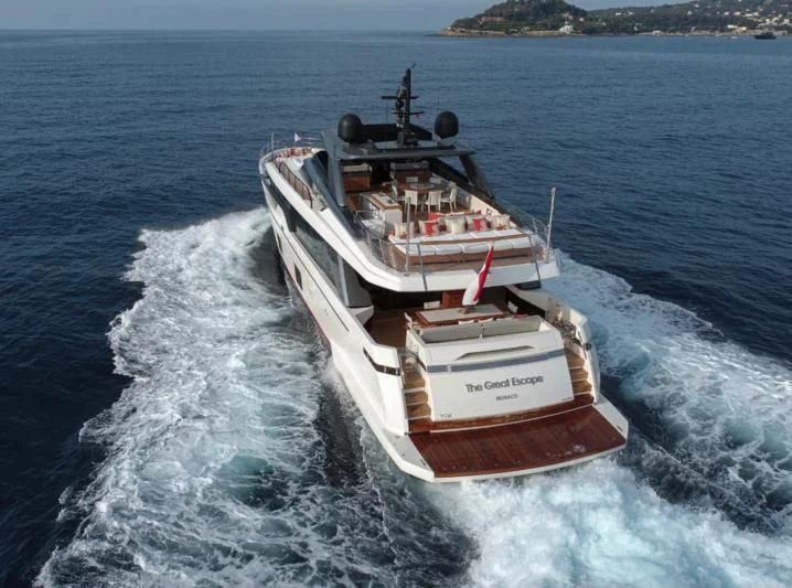 a boat on the water aboard ELA & SEA Yacht for Sale