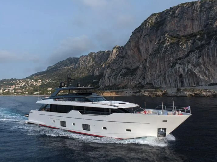 a boat on the water aboard ELA & SEA Yacht for Sale