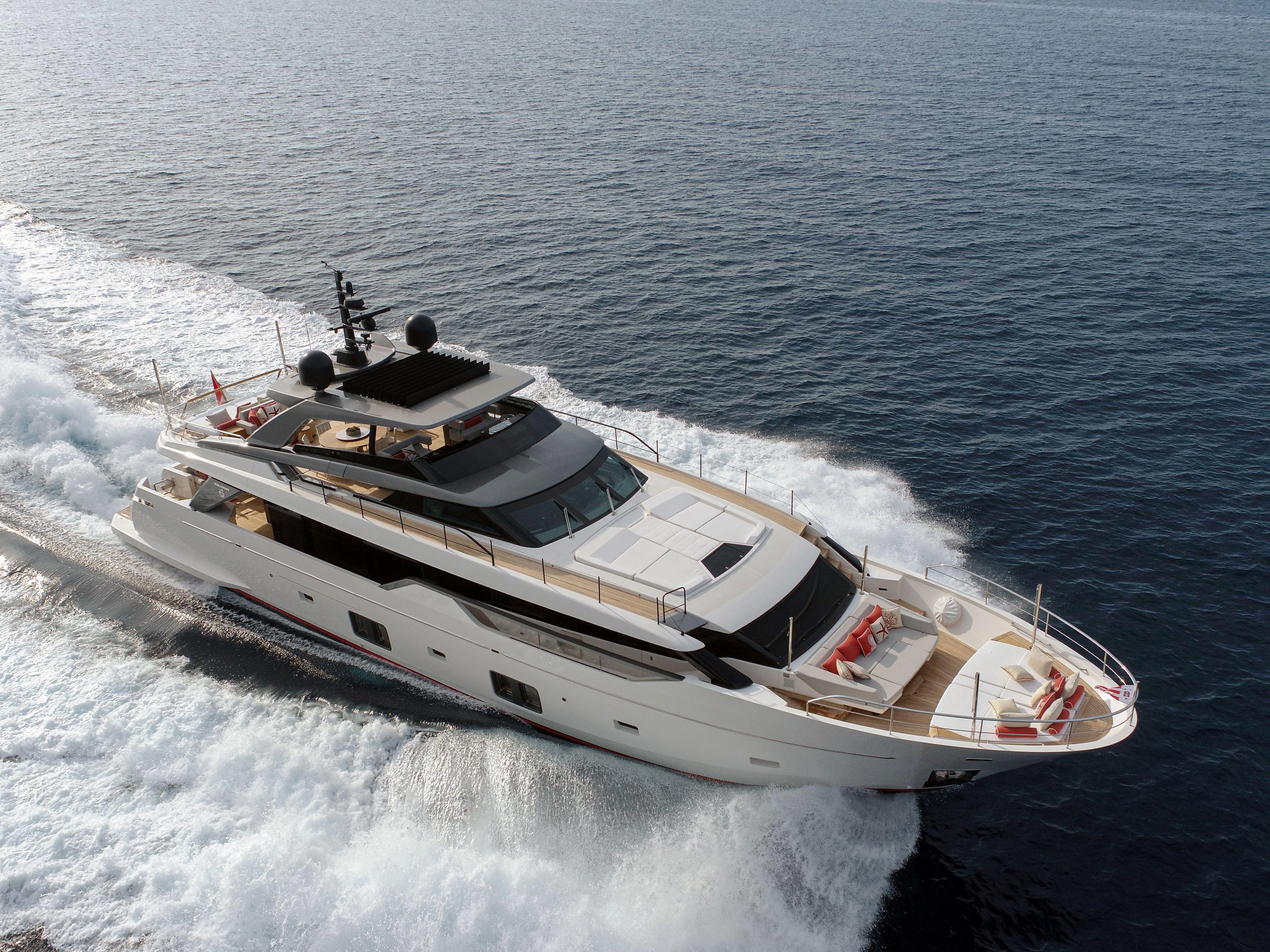 a ship on the water aboard ELA & SEA Yacht for Sale