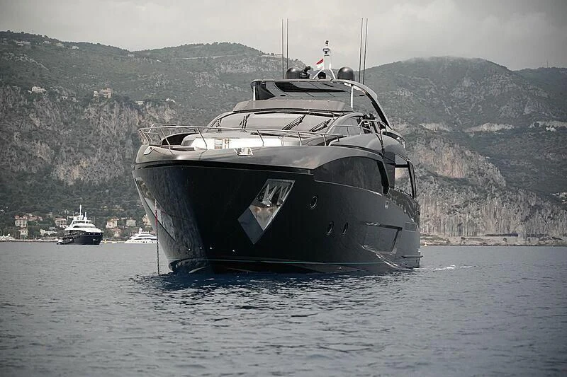 a boat in the water aboard NERO Yacht for Sale