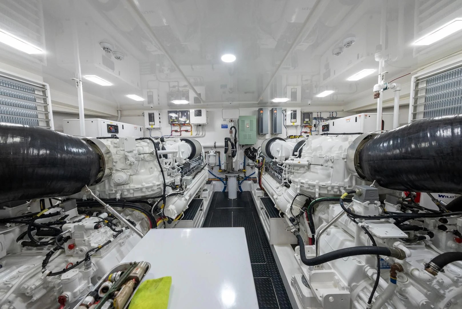 a machine inside a factory aboard AFTER MIDNIGHT Yacht for Sale