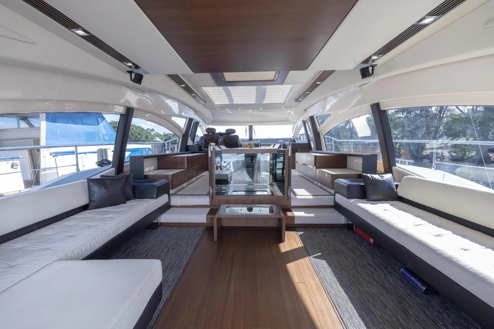 a boat with a bench aboard MEANT TO BE Yacht for Sale