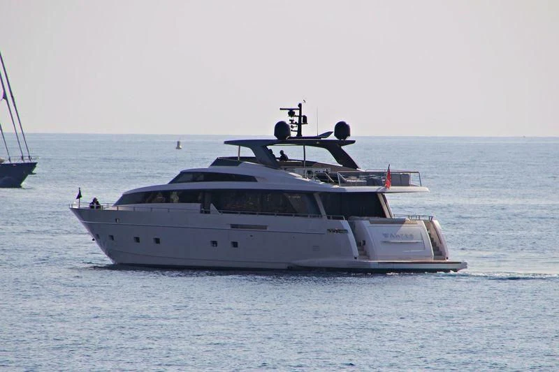 a boat on the water aboard MUSHA Yacht for Sale